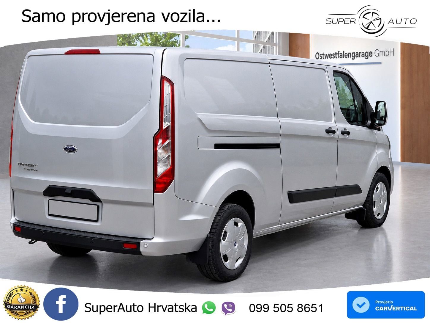 Ford Transit Custom 320 | WÜRTH-Regalsystem | KAMERA 131 KS