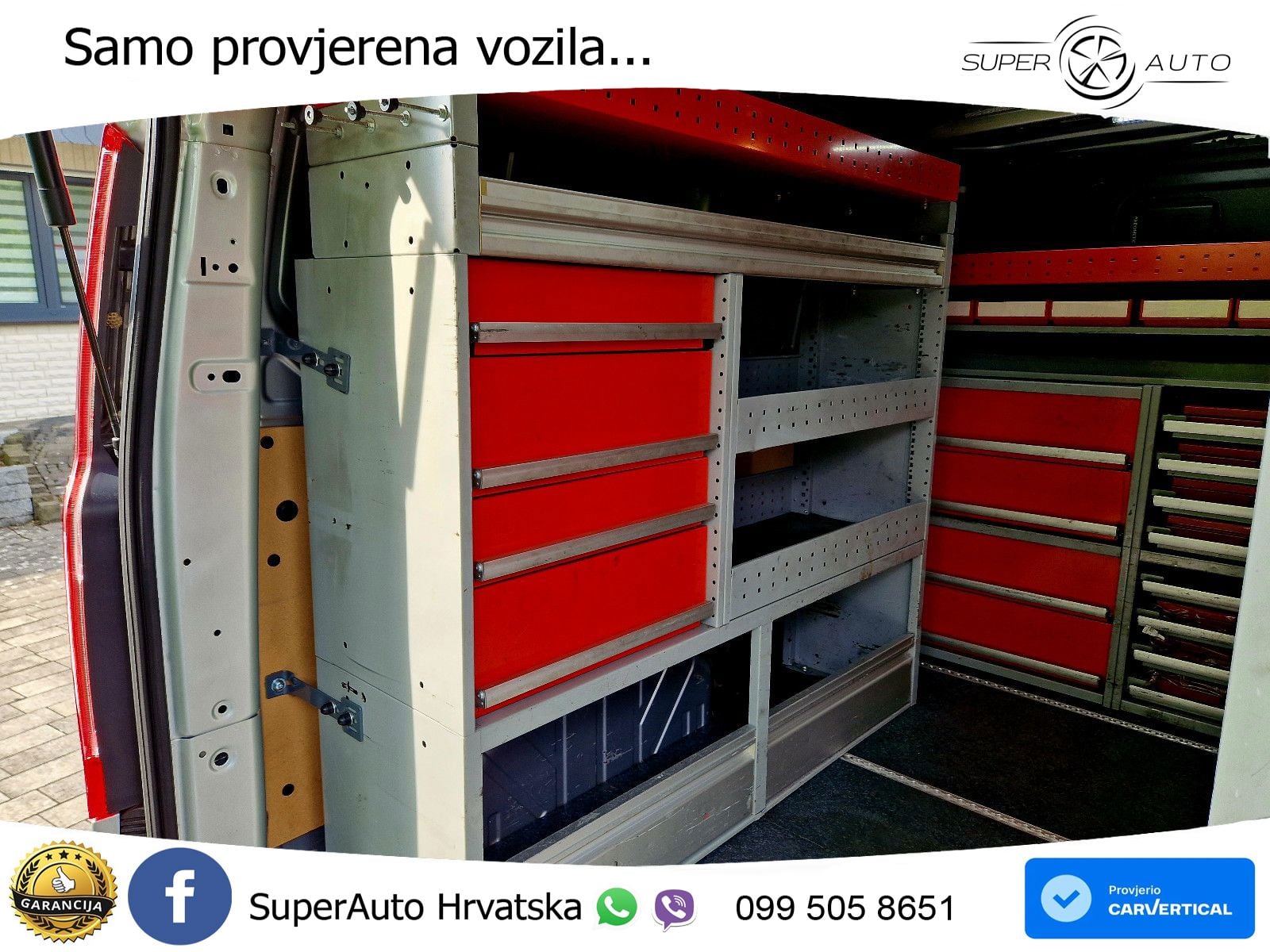 Ford Transit Custom 320 | WÜRTH-Regalsystem | KAMERA 131 KS