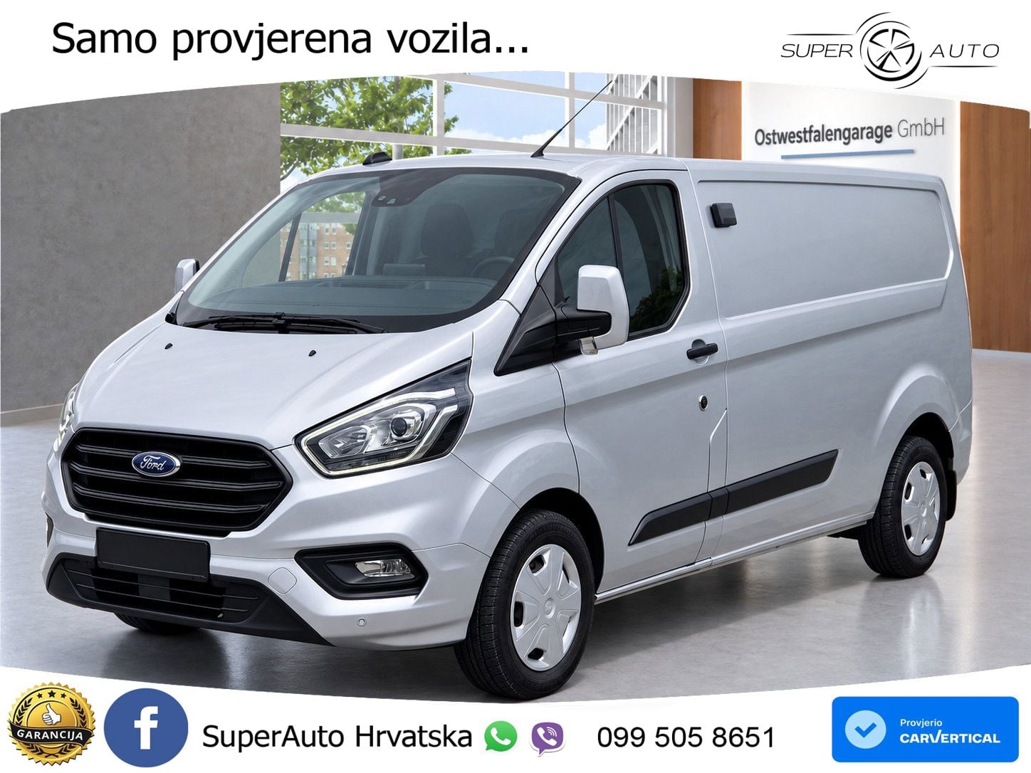 Ford Transit Custom 320 | WÜRTH-Regalsystem | KAMERA 131 KS