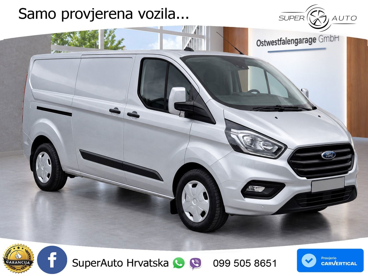 Ford Transit Custom 320 | WÜRTH-Regalsystem | KAMERA 131 KS
