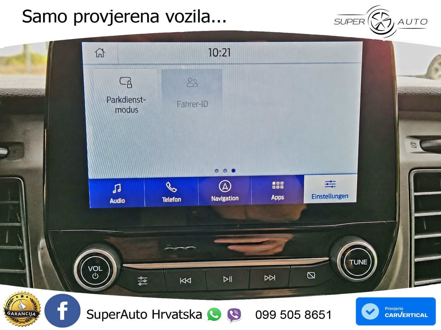 Ford Transit Custom 320 | WÜRTH-Regalsystem | KAMERA 131 KS