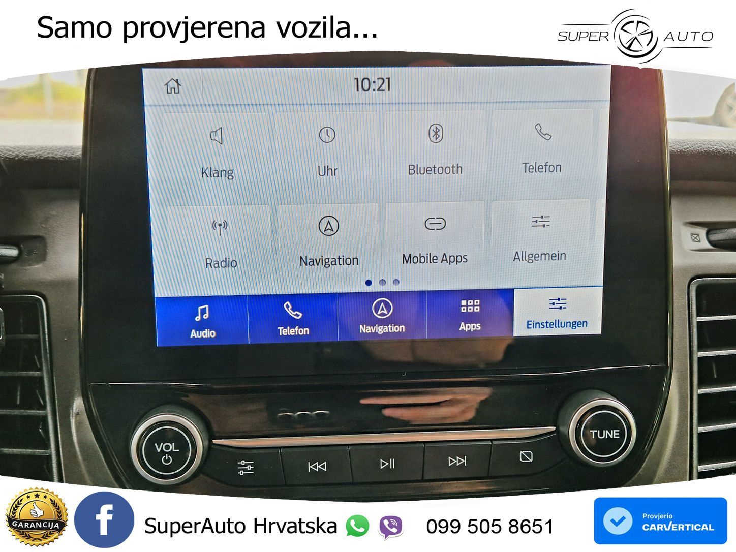 Ford Transit Custom 320 | WÜRTH-Regalsystem | KAMERA 131 KS