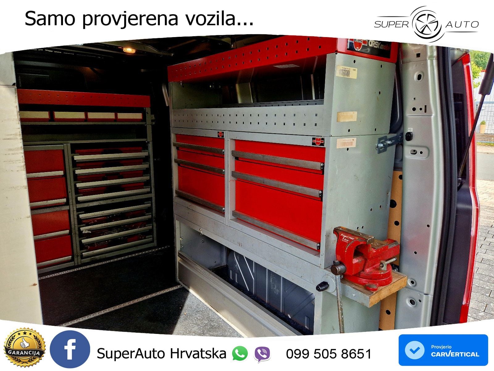 Ford Transit Custom 320 | WÜRTH-Regalsystem | KAMERA 131 KS