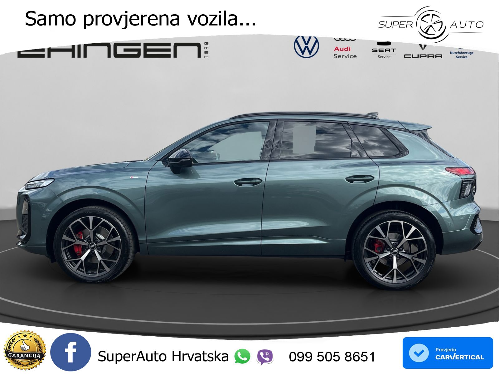 Audi Q3 2.0 TFSI (204 KS) quattro S tronic S line MATRIX+GR SJED+KAM