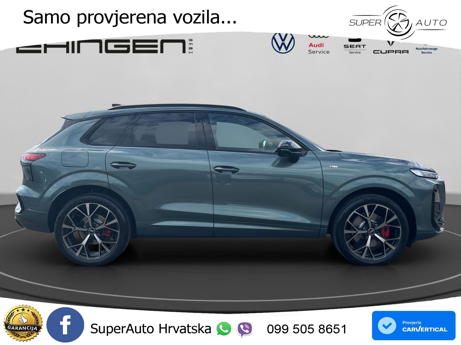 Audi Q3 2.0 TFSI (204 KS) quattro S tronic S line MATRIX+GR SJED+KAM