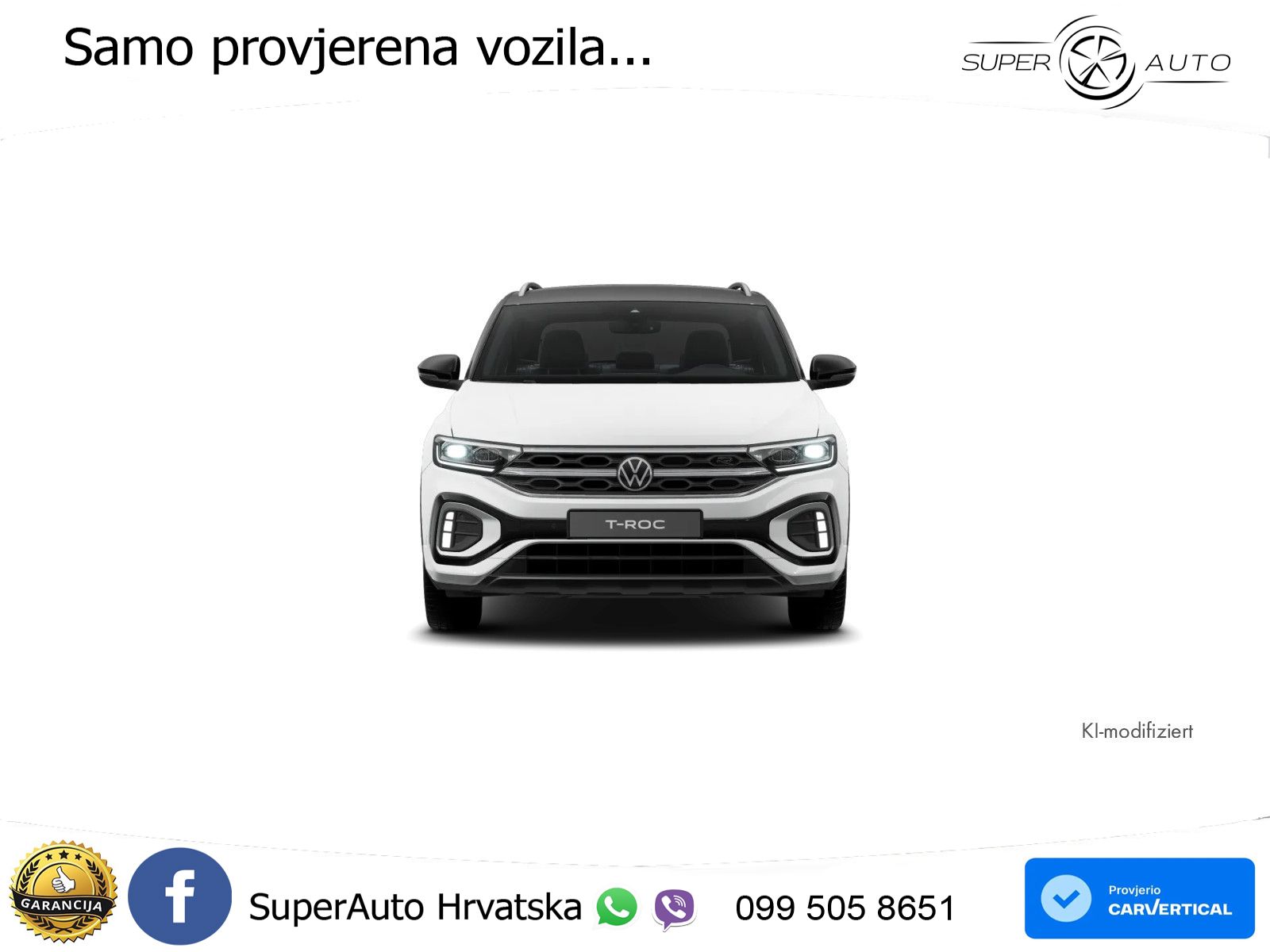 Volkswagen T-Roc 1.5 TSI (150 KS) R-Line LED+GR SJED+ACC