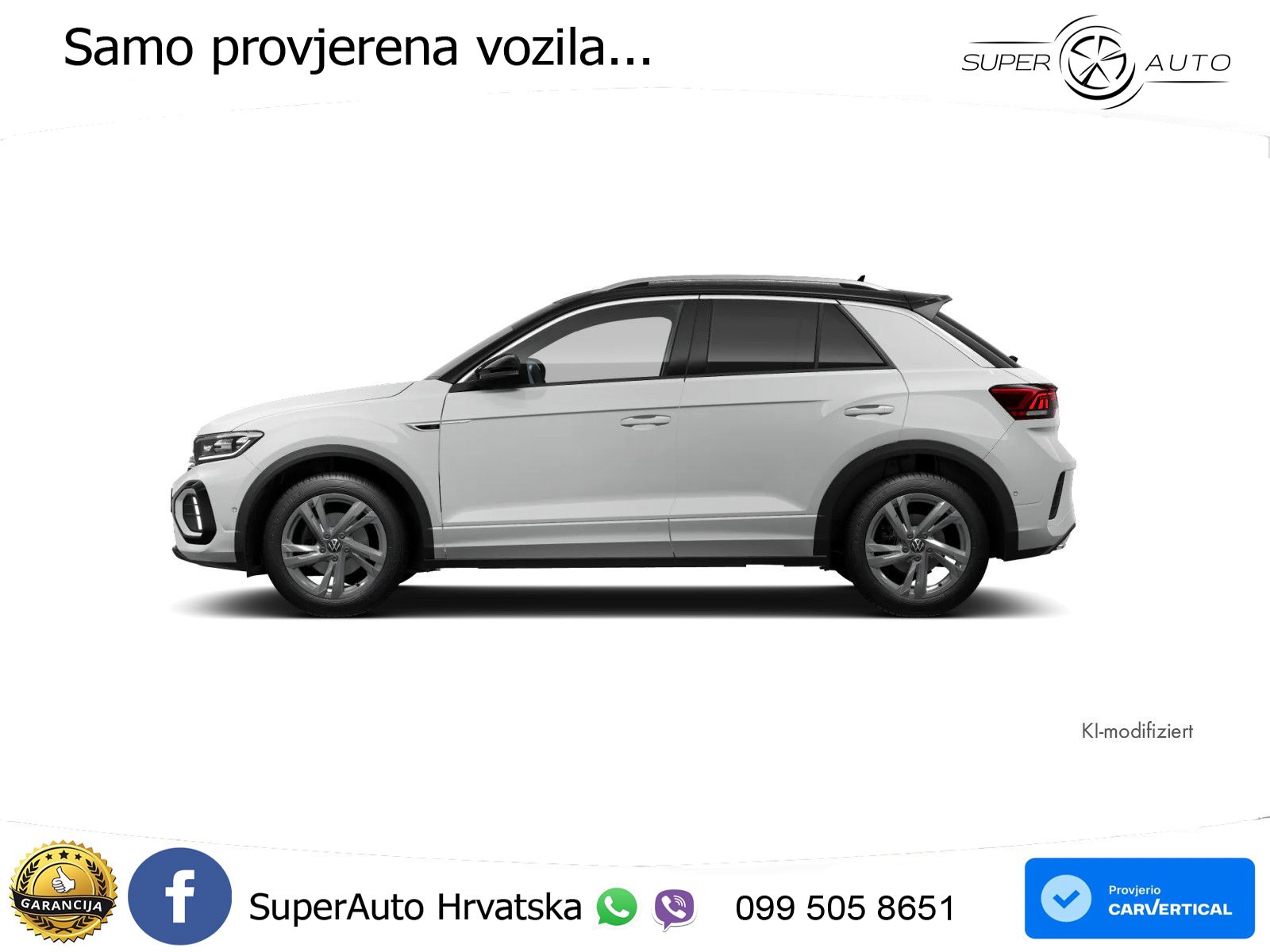 Volkswagen T-Roc 1.5 TSI (150 KS) R-Line LED+GR SJED+ACC