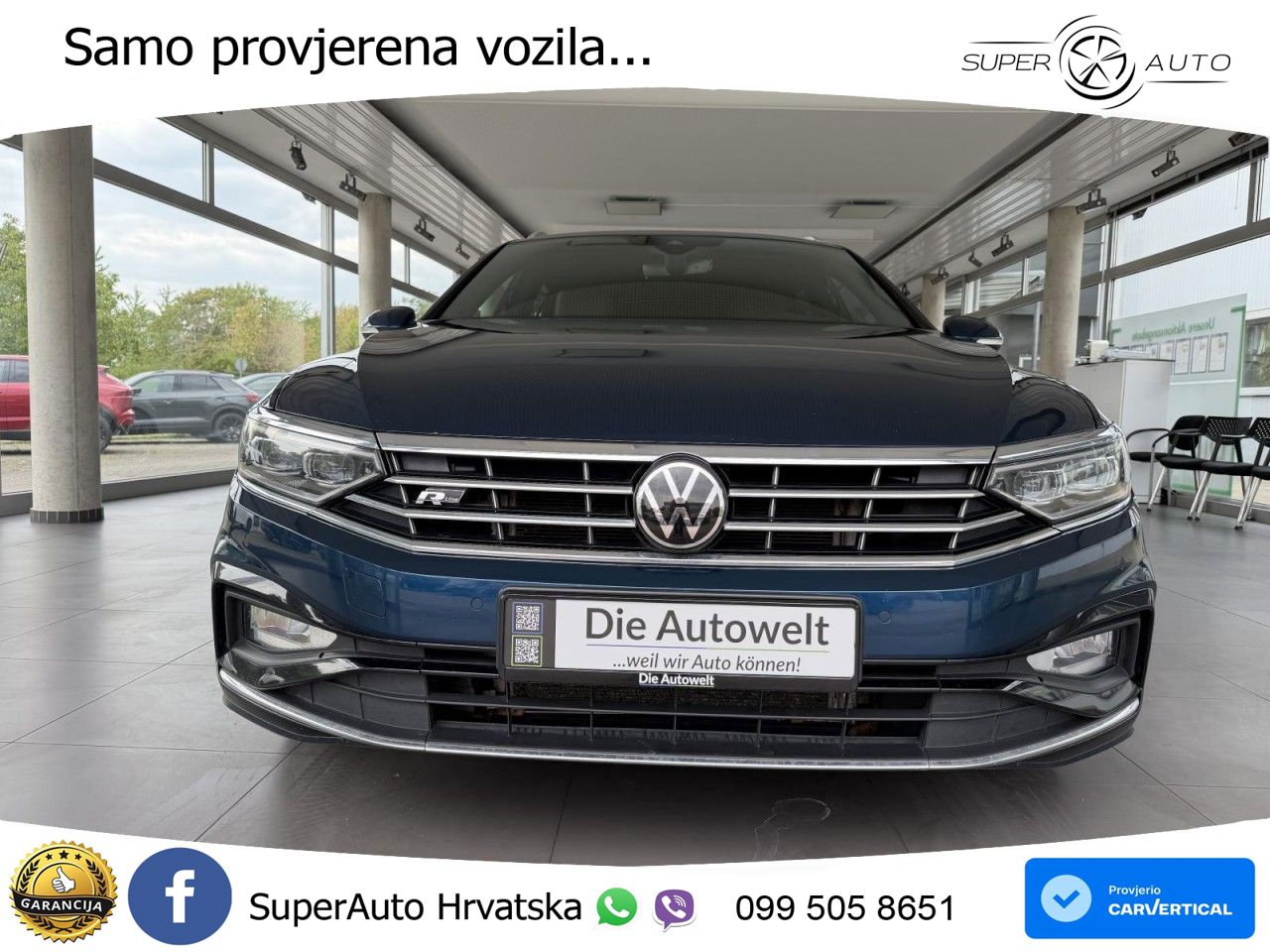 Volkswagen Passat Variant 2.0 TDI (150 KS) DSG R-Line MATRIX+GR SJED+KAM