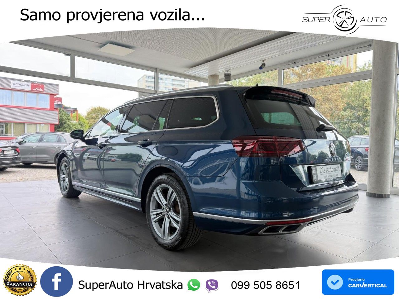 Volkswagen Passat Variant 2.0 TDI (150 KS) DSG R-Line MATRIX+GR SJED+KAM