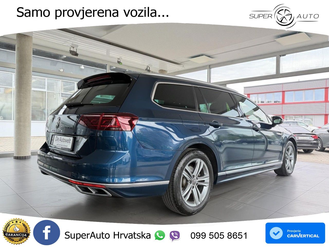 Volkswagen Passat Variant 2.0 TDI (150 KS) DSG R-Line MATRIX+GR SJED+KAM