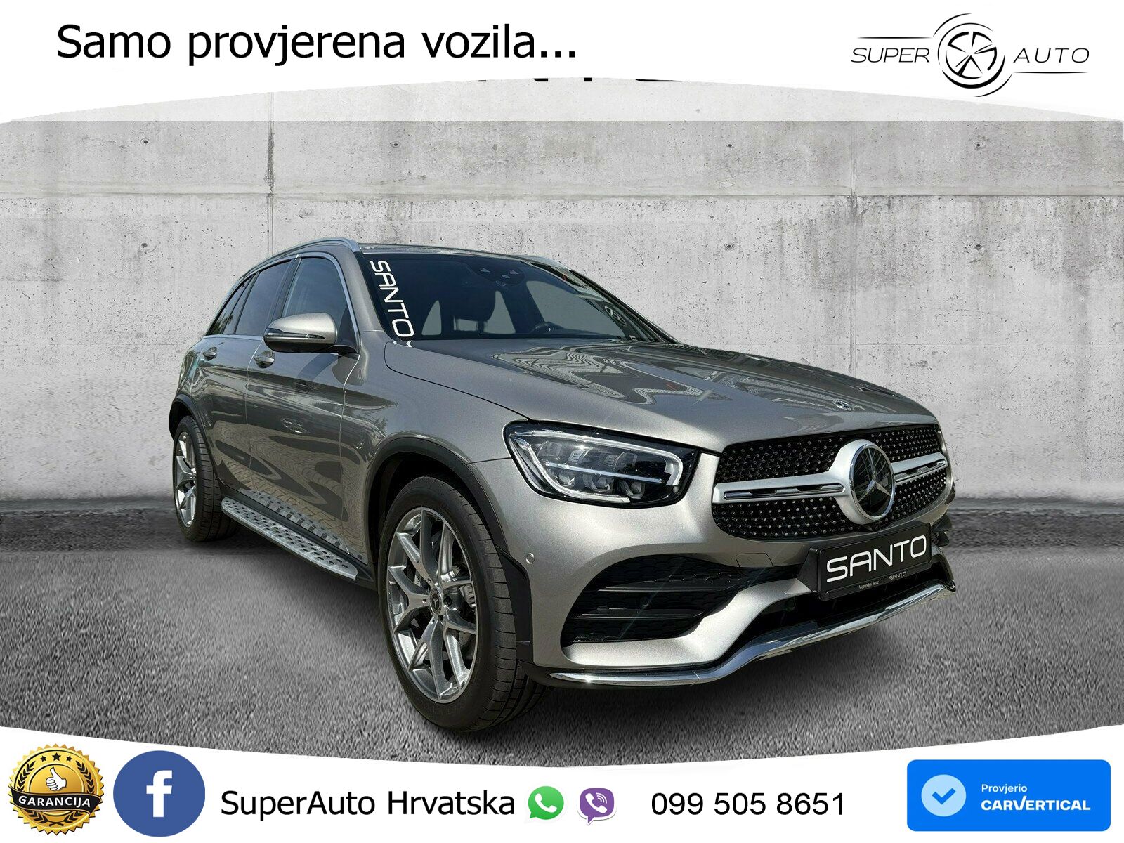 Mercedes GLC 400d (330 KS) 4MATIC 9G-TRONIC AMG ZRAČNI+ACC+GR SJED+360