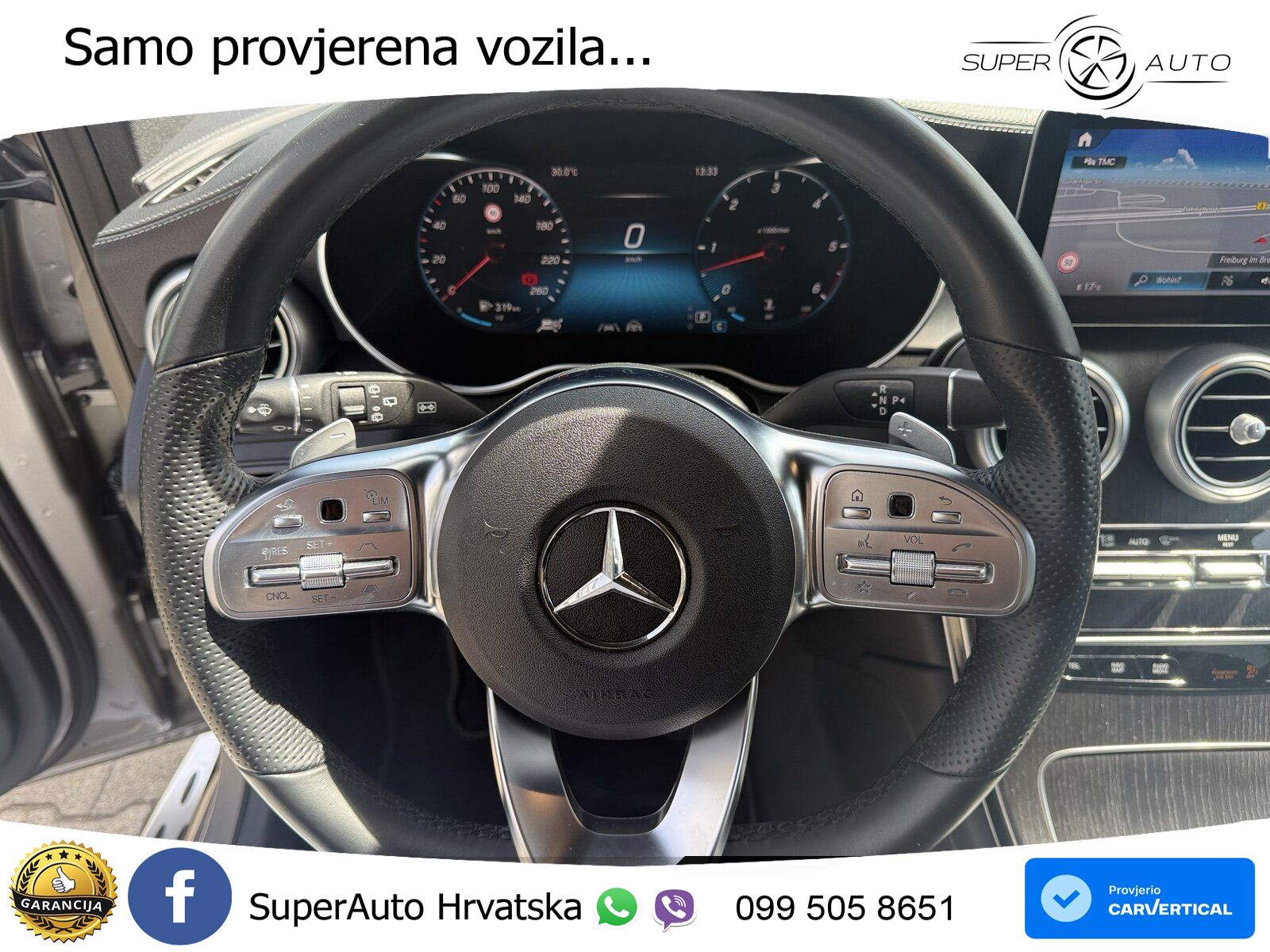Mercedes GLC 400d (330 KS) 4MATIC 9G-TRONIC AMG ZRAČNI+ACC+GR SJED+360