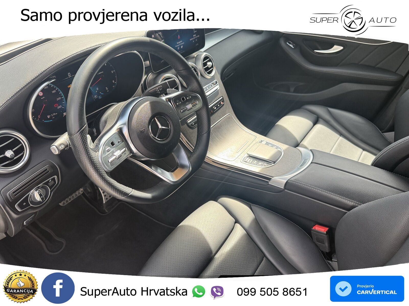 Mercedes GLC 400d (330 KS) 4MATIC 9G-TRONIC AMG ZRAČNI+ACC+GR SJED+360