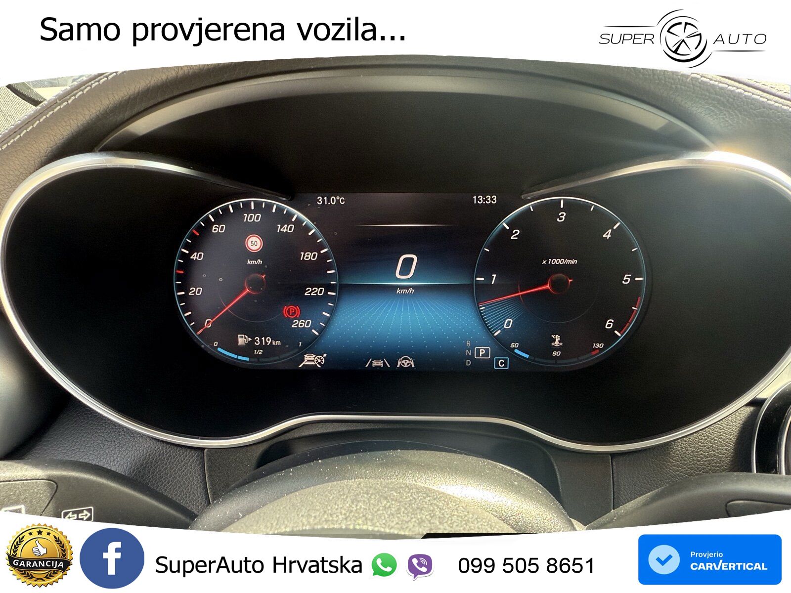 Mercedes GLC 400d (330 KS) 4MATIC 9G-TRONIC AMG ZRAČNI+ACC+GR SJED+360