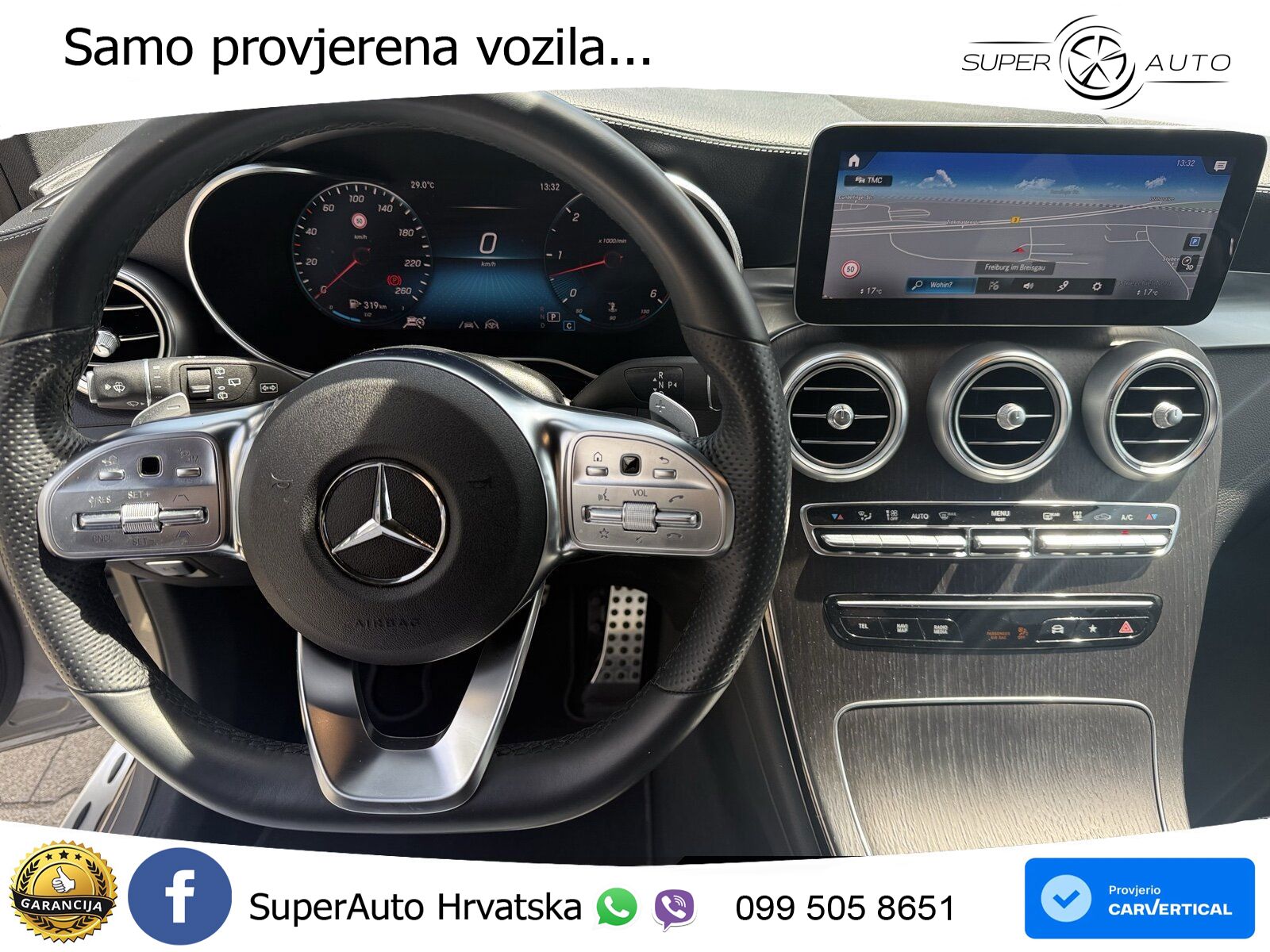 Mercedes GLC 400d (330 KS) 4MATIC 9G-TRONIC AMG ZRAČNI+ACC+GR SJED+360