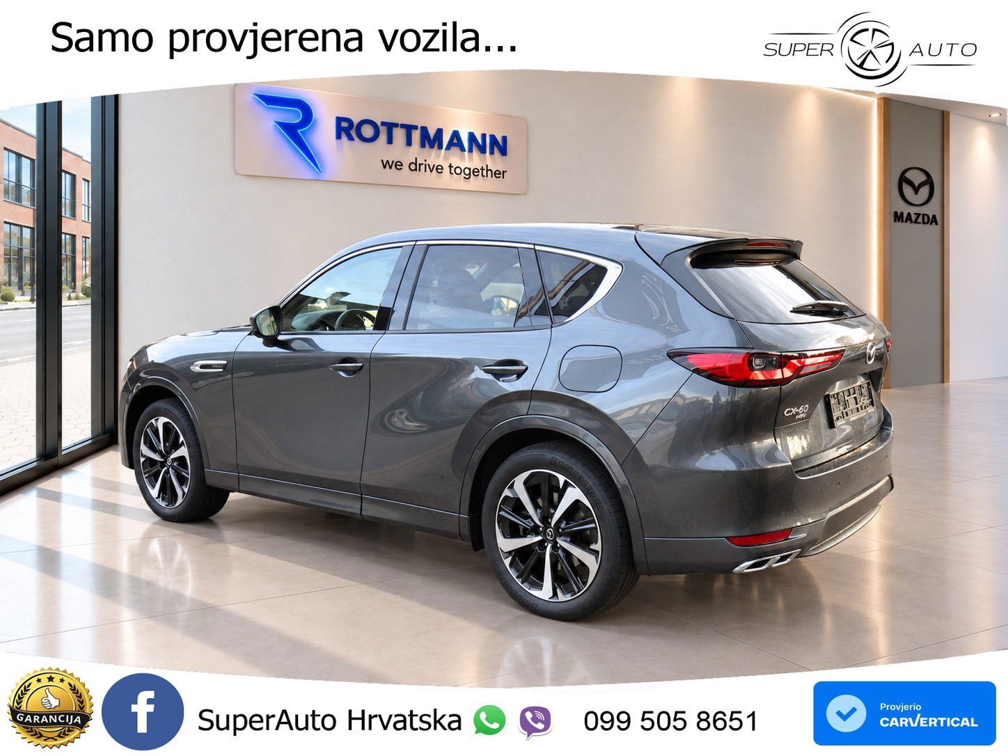 Mazda CX-60 2.5 e-Skyactiv (328 KS) AWD Automatic LED+GR SJED+ACC