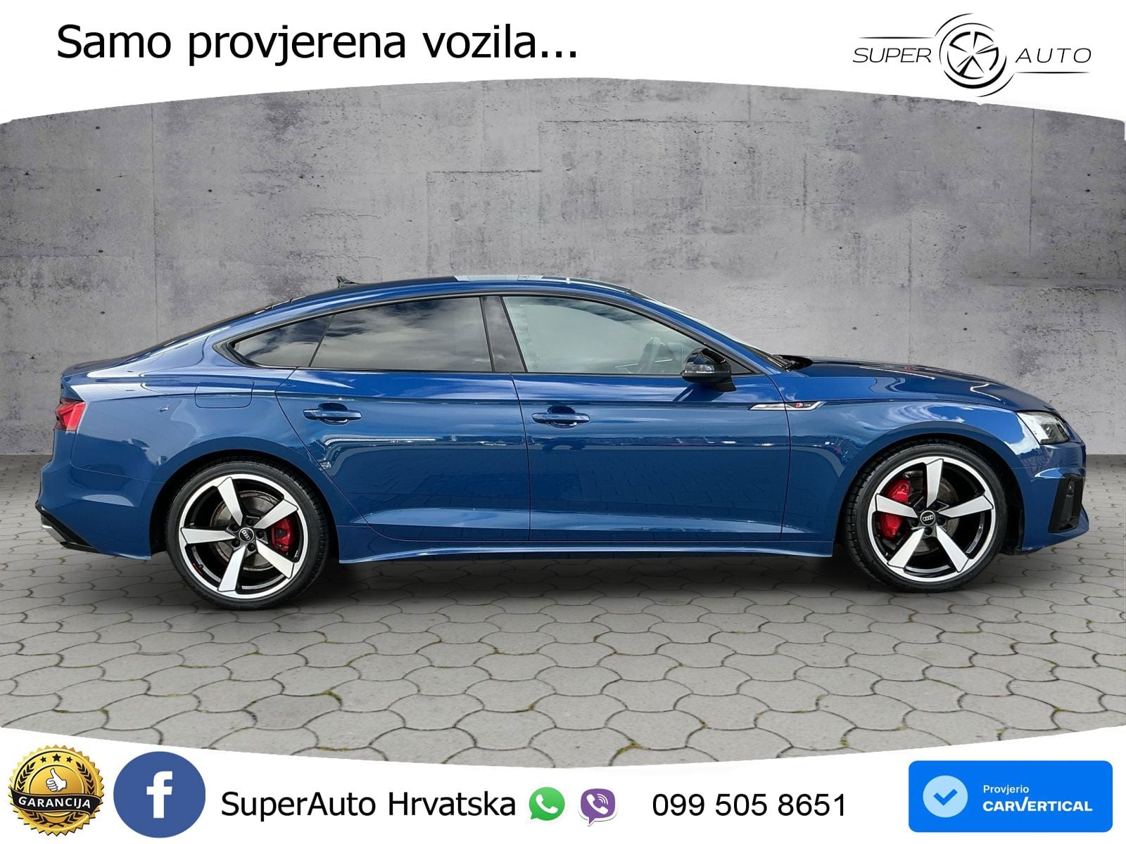 Audi A5 Sportback 40 TDI (204 KS) quattro S tronic S line MATRIX+GR SJED+KAM