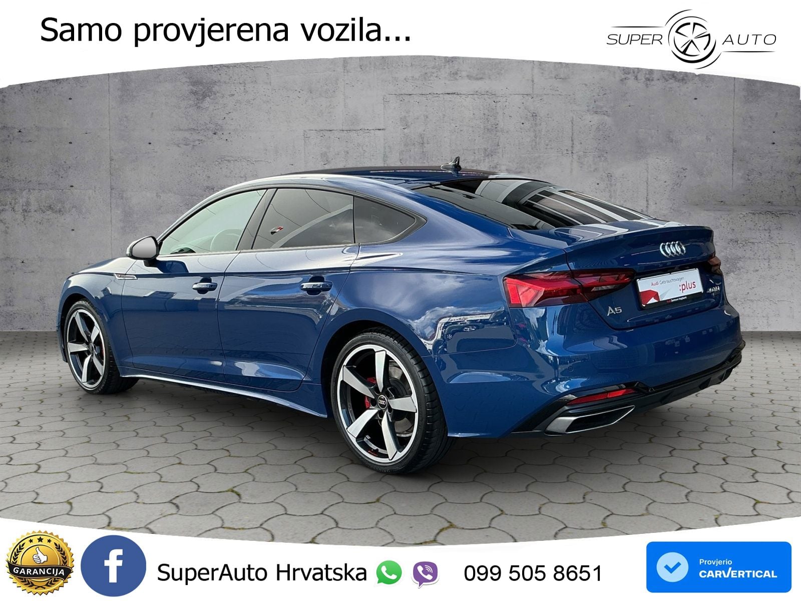 Audi A5 Sportback 40 TDI (204 KS) quattro S tronic S line MATRIX+GR SJED+KAM