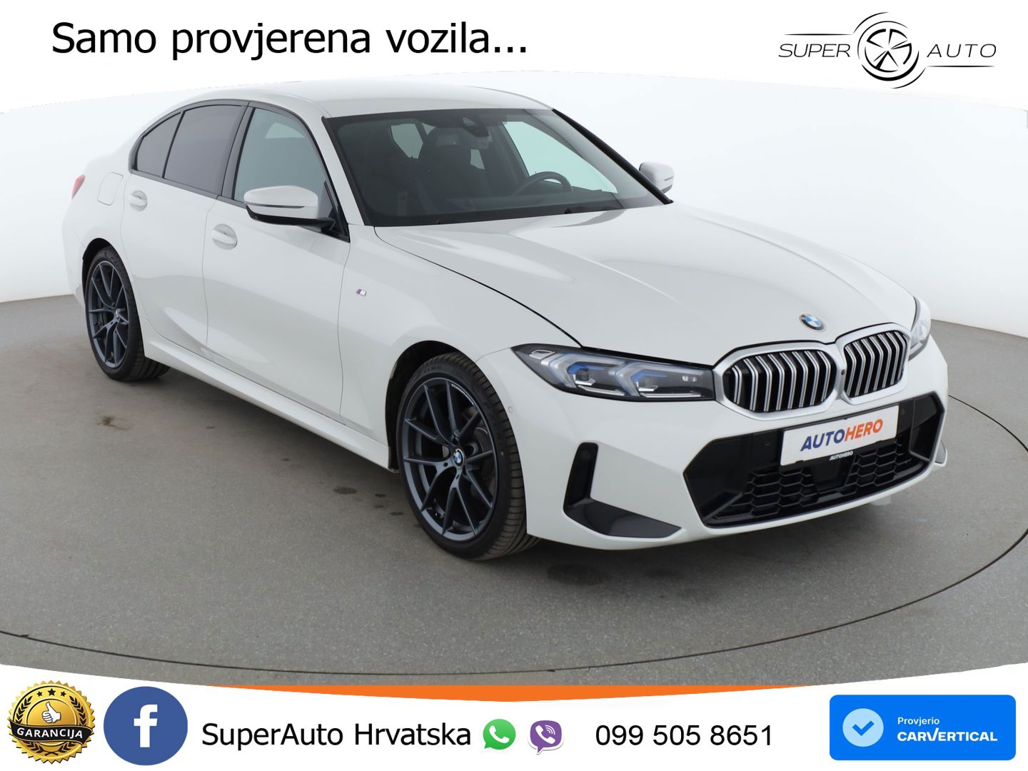 BMW 320d (190 KS) xDrive Steptronic M Sport LED+GR SJED+ACC