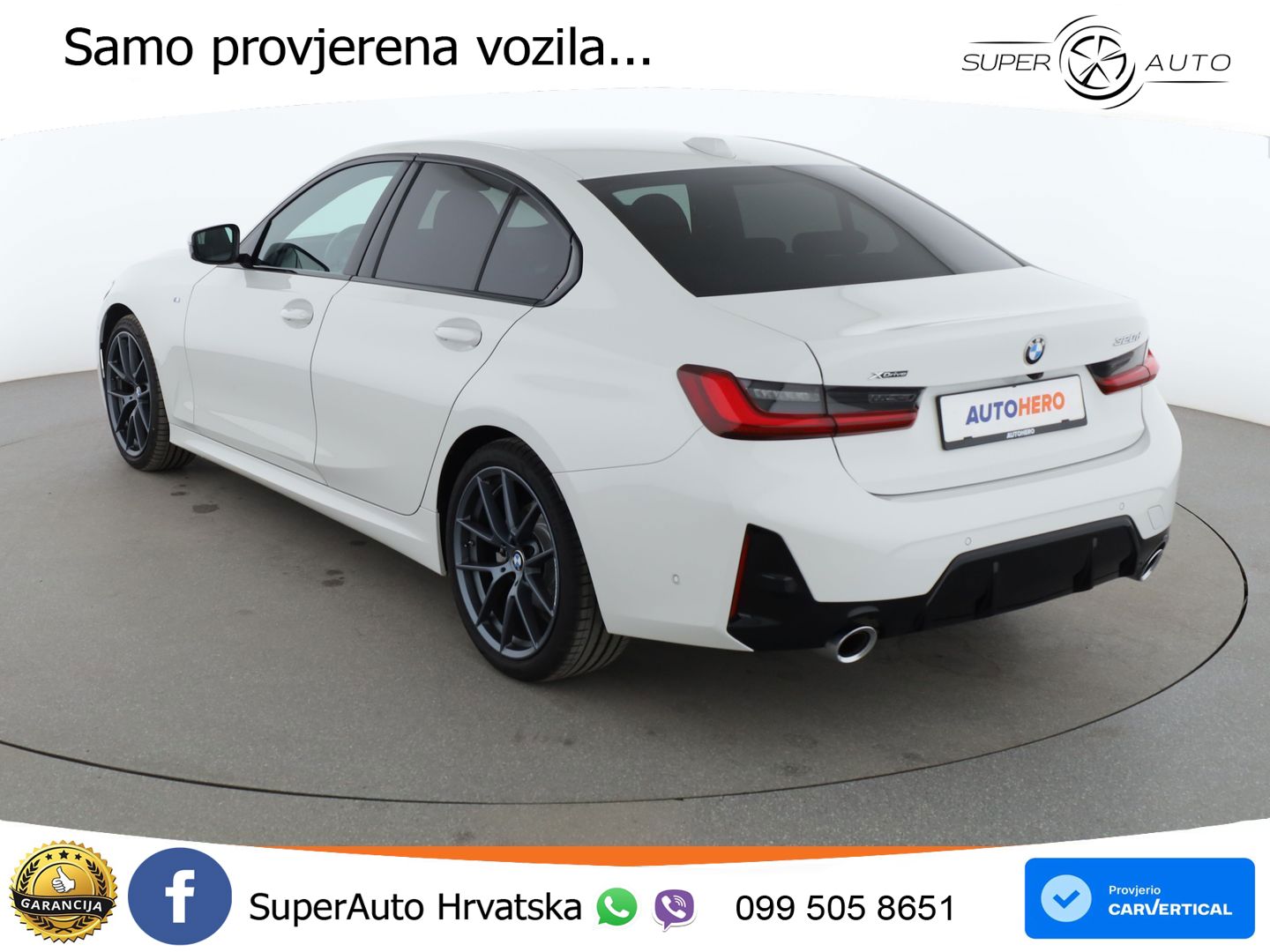 BMW 320d (190 KS) xDrive Steptronic M Sport LED+GR SJED+ACC