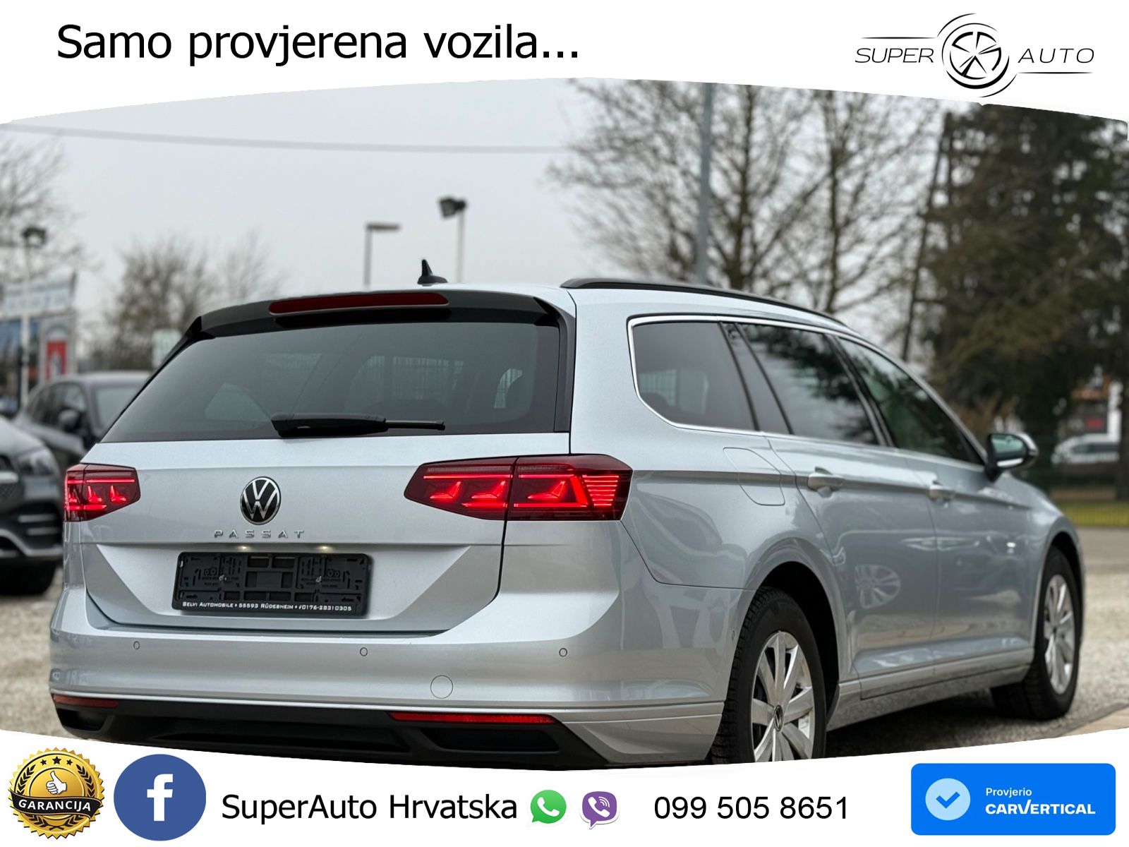 Volkswagen Passat Variant 2.0 TDI (150 KS) DSG Business MATRIX+GR SJED+KAM