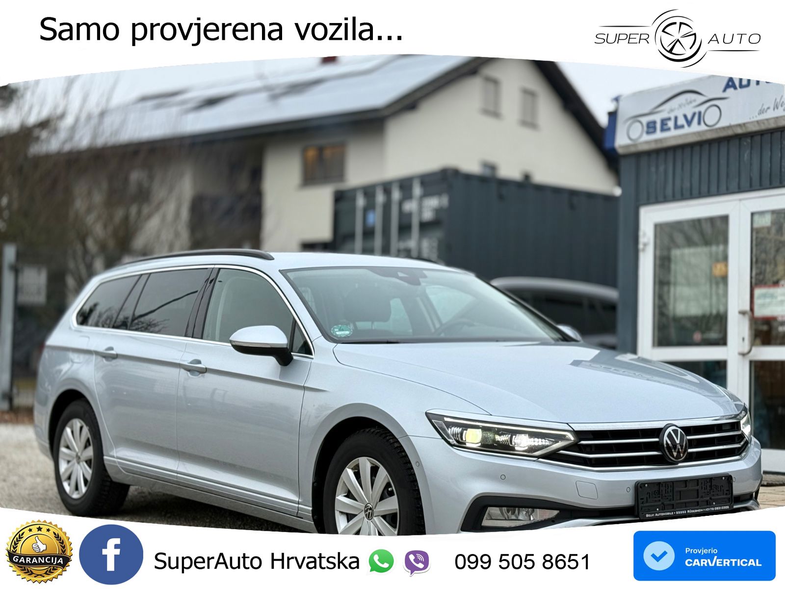 Volkswagen Passat Variant 2.0 TDI (150 KS) DSG Business MATRIX+GR SJED+KAM