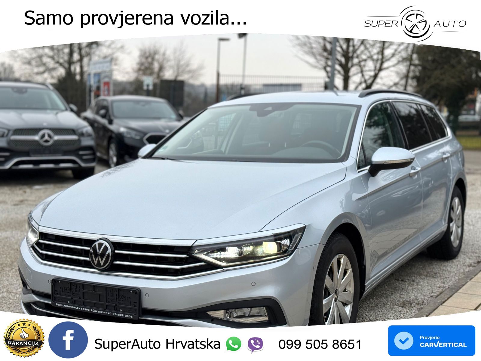 Volkswagen Passat Variant 2.0 TDI (150 KS) DSG Business MATRIX+GR SJED+KAM