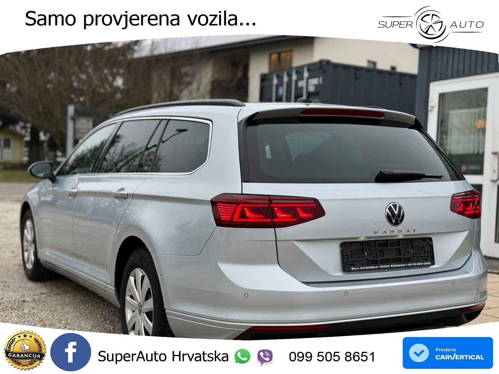 Volkswagen Passat Variant 2.0 TDI (150 KS) DSG Business MATRIX+GR SJED+KAM