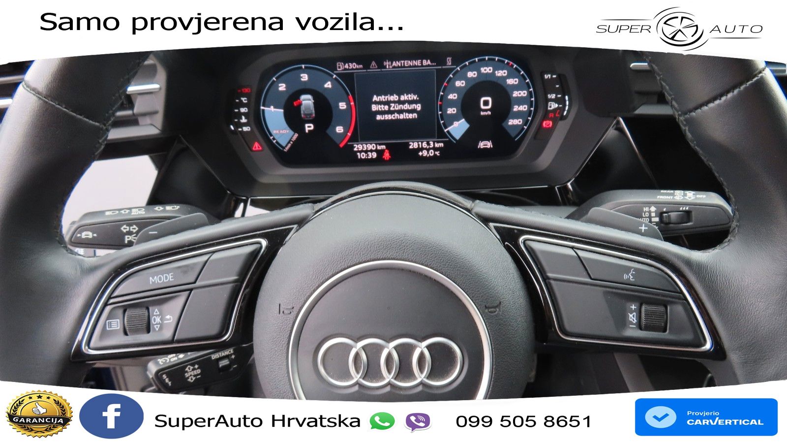Audi A3 30 TDI (116 KS) S tronic