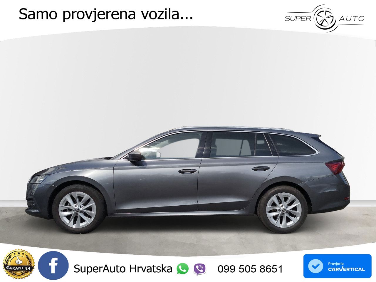 Škoda Octavia Combi 2.0 TDI (150 KS) DSG LED+GR SJED+ACC