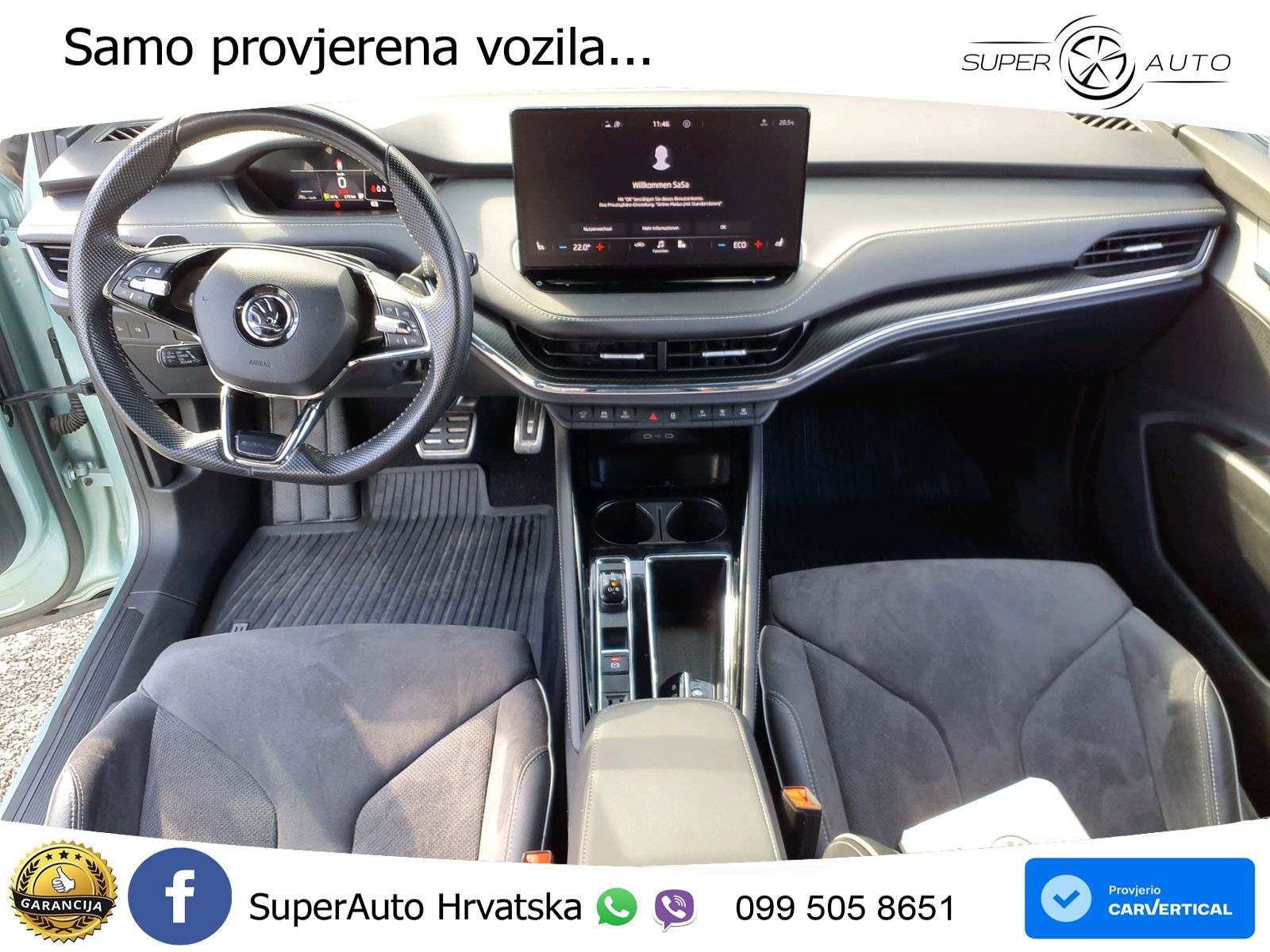 Škoda Enyaq iV 80 82 kWh (204 KS) SportLine LED+GR SJED+ACC