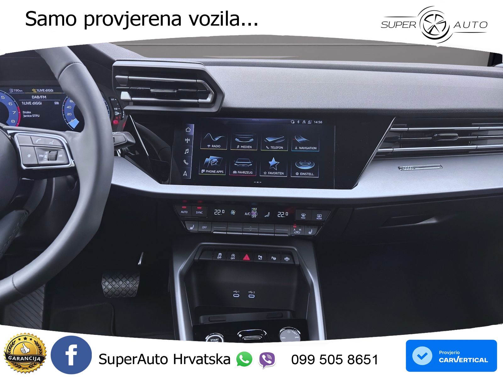 Audi A3 Sportback 30 TFSI (116 KS) Mild Hybrid S tronic LED+GR SJED+ACC