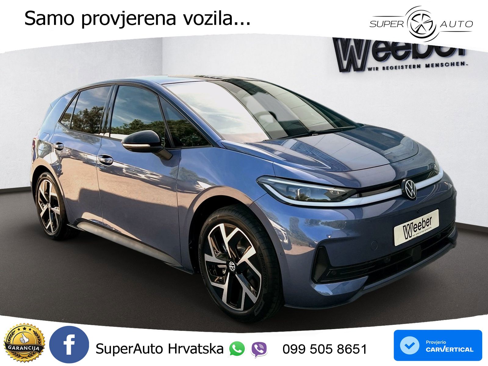 Volkswagen ID.3 58 kWh (190 KS) LED+GR SJED+ACC