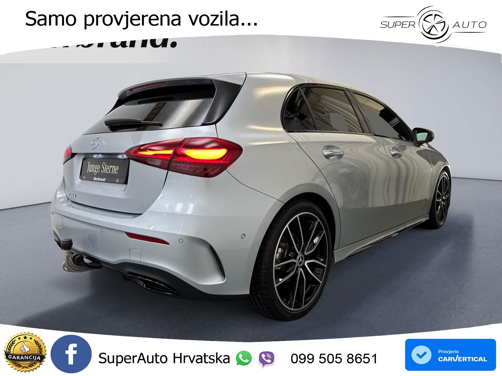 Mercedes-Benz A 200d 8G-DCT AMG LED+GR SJED+ACC