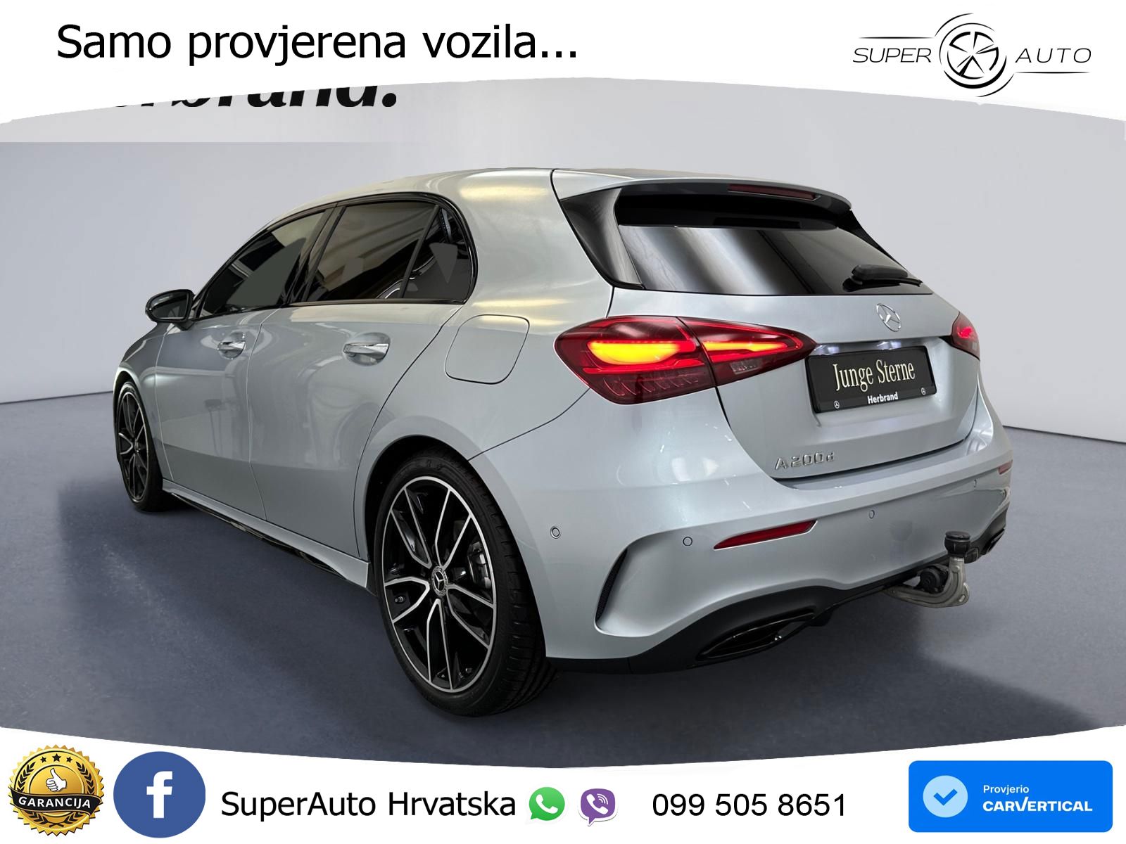 Mercedes-Benz A 200d 8G-DCT AMG LED+GR SJED+ACC