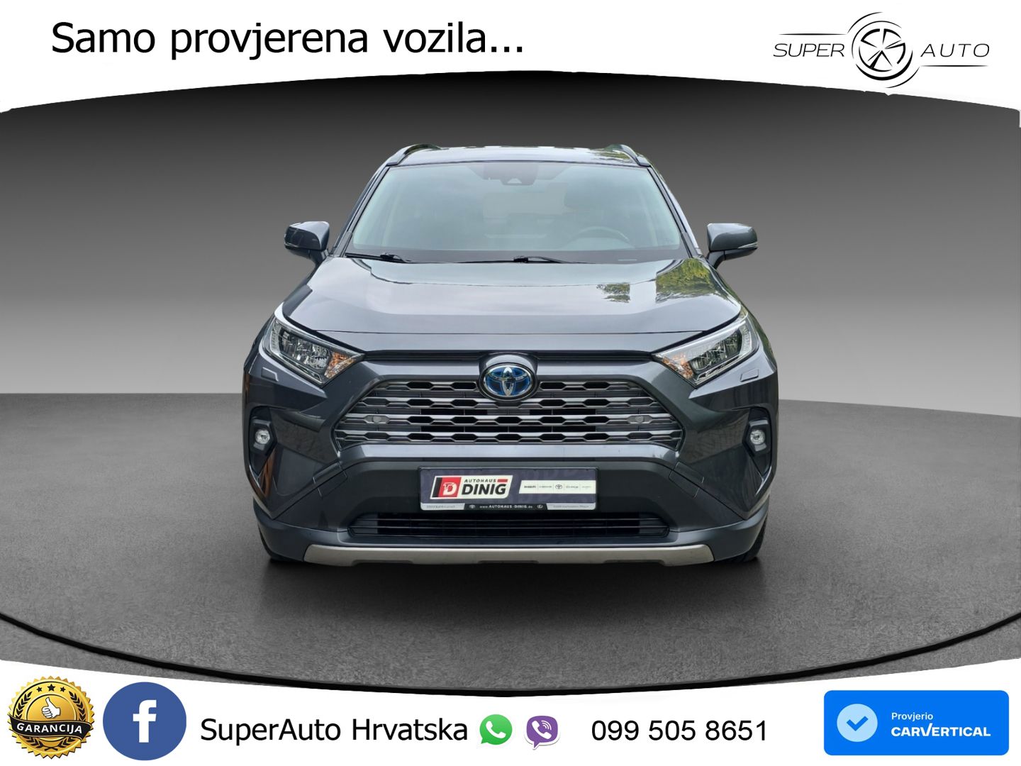 Toyota RAV4 2.5 (222 KS) Hybrid E-Four e-CVT LED+GR SJED+ACC