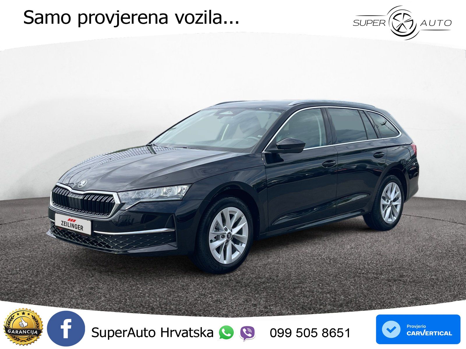 Škoda Octavia Combi 1.5 TSI (150 KS) DSG Selection LED+GR SJED+ACC