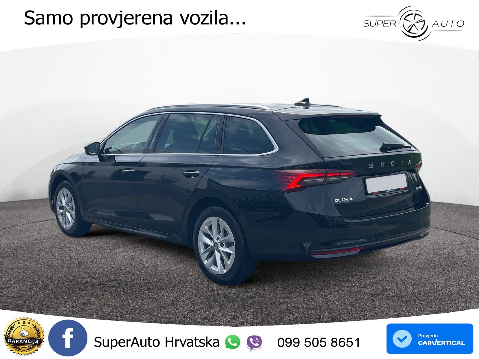 Škoda Octavia Combi 1.5 TSI (150 KS) DSG Selection LED+GR SJED+ACC