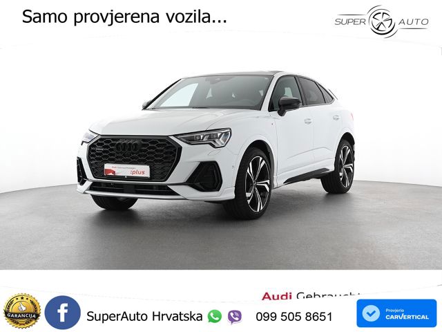Audi Q3 II Sportback 40 TFSI (190 KS) quattro S tronic S line MATRIX+GR SJED+KAM