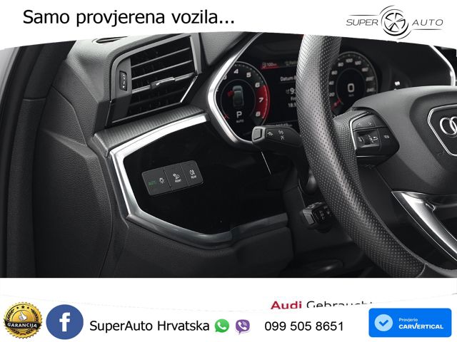 Audi Q3 II Sportback 40 TFSI (190 KS) quattro S tronic S line MATRIX+GR SJED+KAM