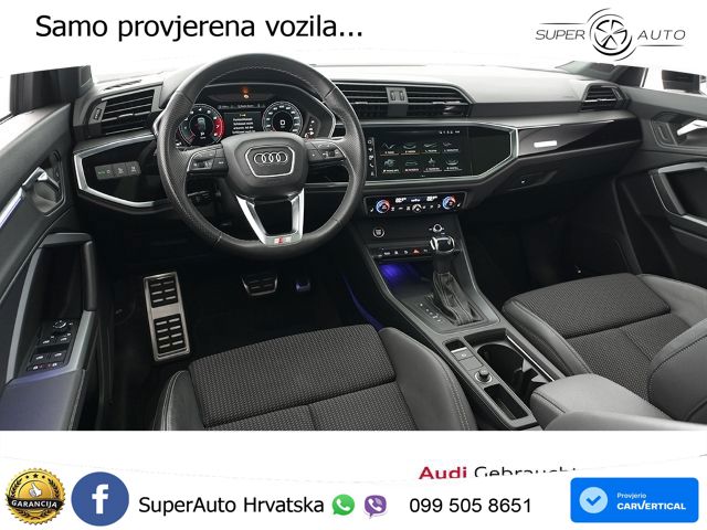Audi Q3 II Sportback 40 TFSI (190 KS) quattro S tronic S line MATRIX+GR SJED+KAM