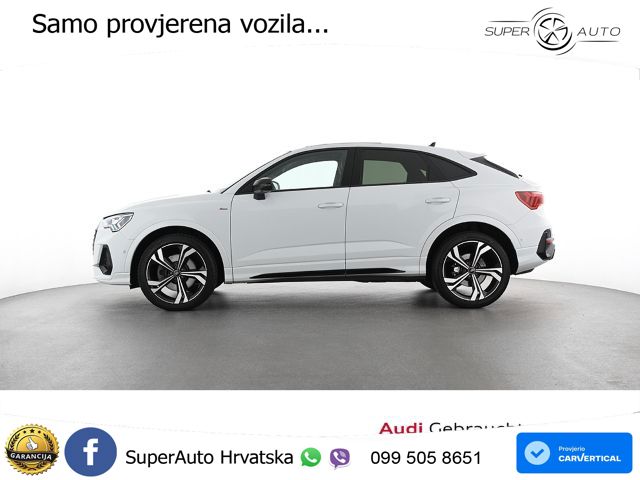 Audi Q3 II Sportback 40 TFSI (190 KS) quattro S tronic S line MATRIX+GR SJED+KAM