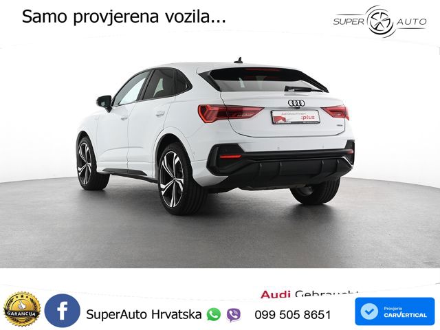 Audi Q3 II Sportback 40 TFSI (190 KS) quattro S tronic S line MATRIX+GR SJED+KAM