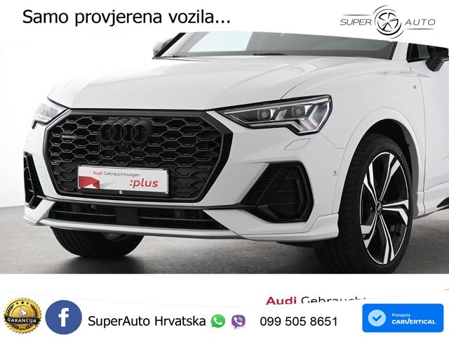 Audi Q3 II Sportback 40 TFSI (190 KS) quattro S tronic S line MATRIX+GR SJED+KAM