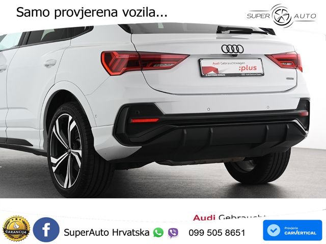 Audi Q3 II Sportback 40 TFSI (190 KS) quattro S tronic S line MATRIX+GR SJED+KAM