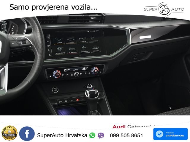 Audi Q3 II Sportback 40 TFSI (190 KS) quattro S tronic S line MATRIX+GR SJED+KAM