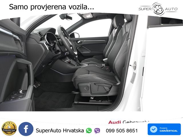 Audi Q3 II Sportback 40 TFSI (190 KS) quattro S tronic S line MATRIX+GR SJED+KAM
