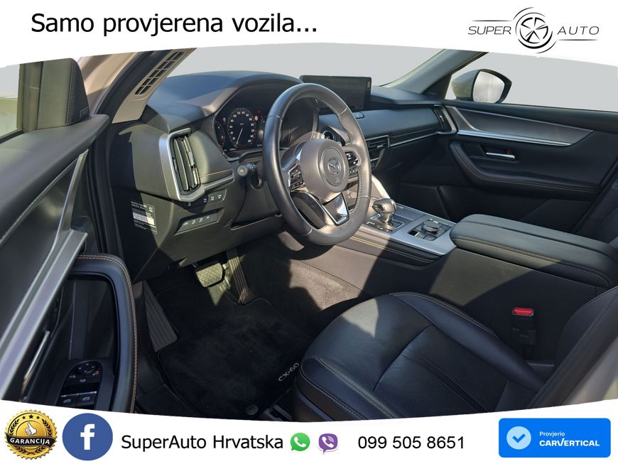 Mazda CX-60 3.3 e-Skyactiv D (254 KS) AWD Automatic LED+GR SJED+ACC