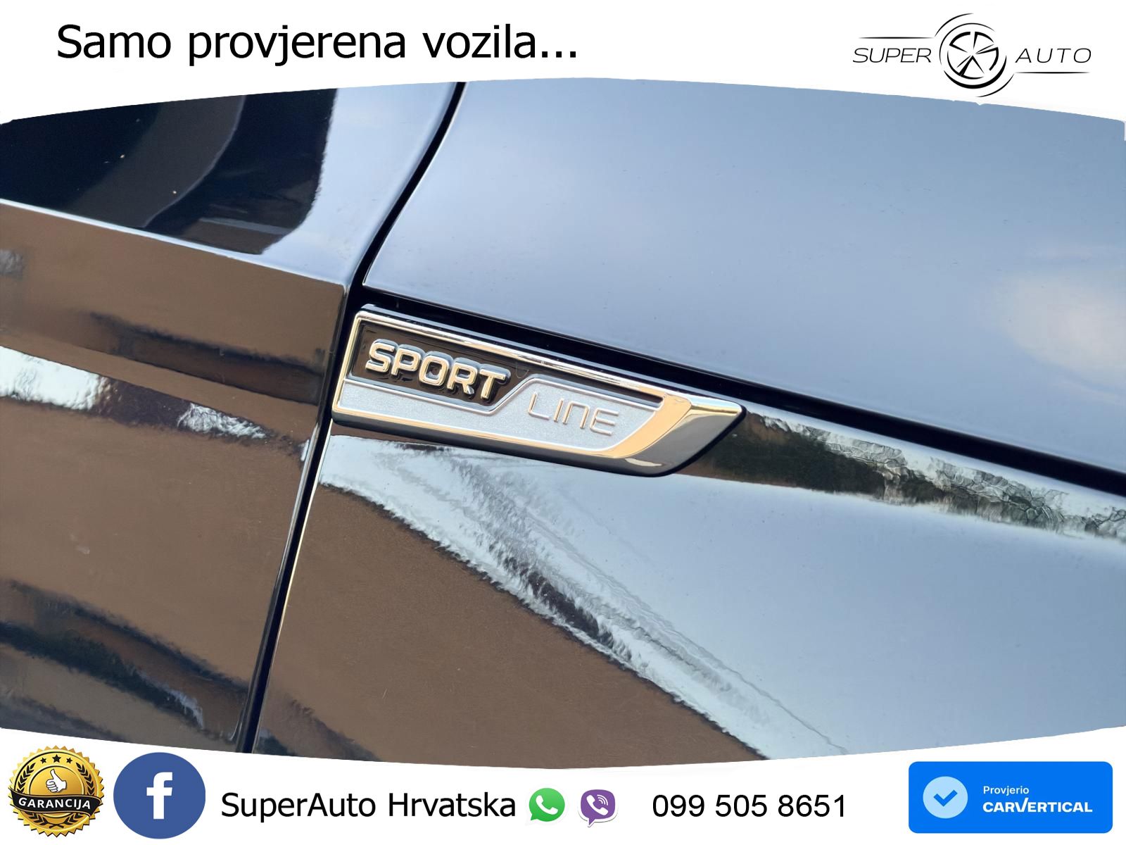 Škoda Octavia Combi 2.0 TDI (150 KS) DSG SportLine LED+GR SJED+ACC