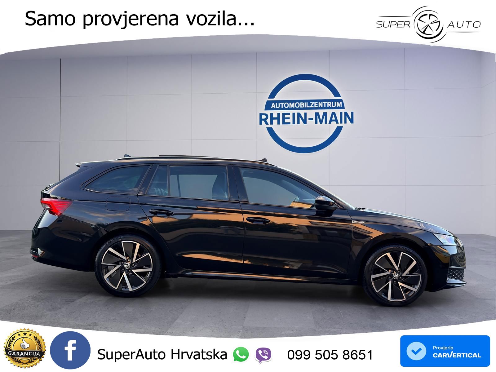 Škoda Octavia Combi 2.0 TDI (150 KS) DSG SportLine LED+GR SJED+ACC